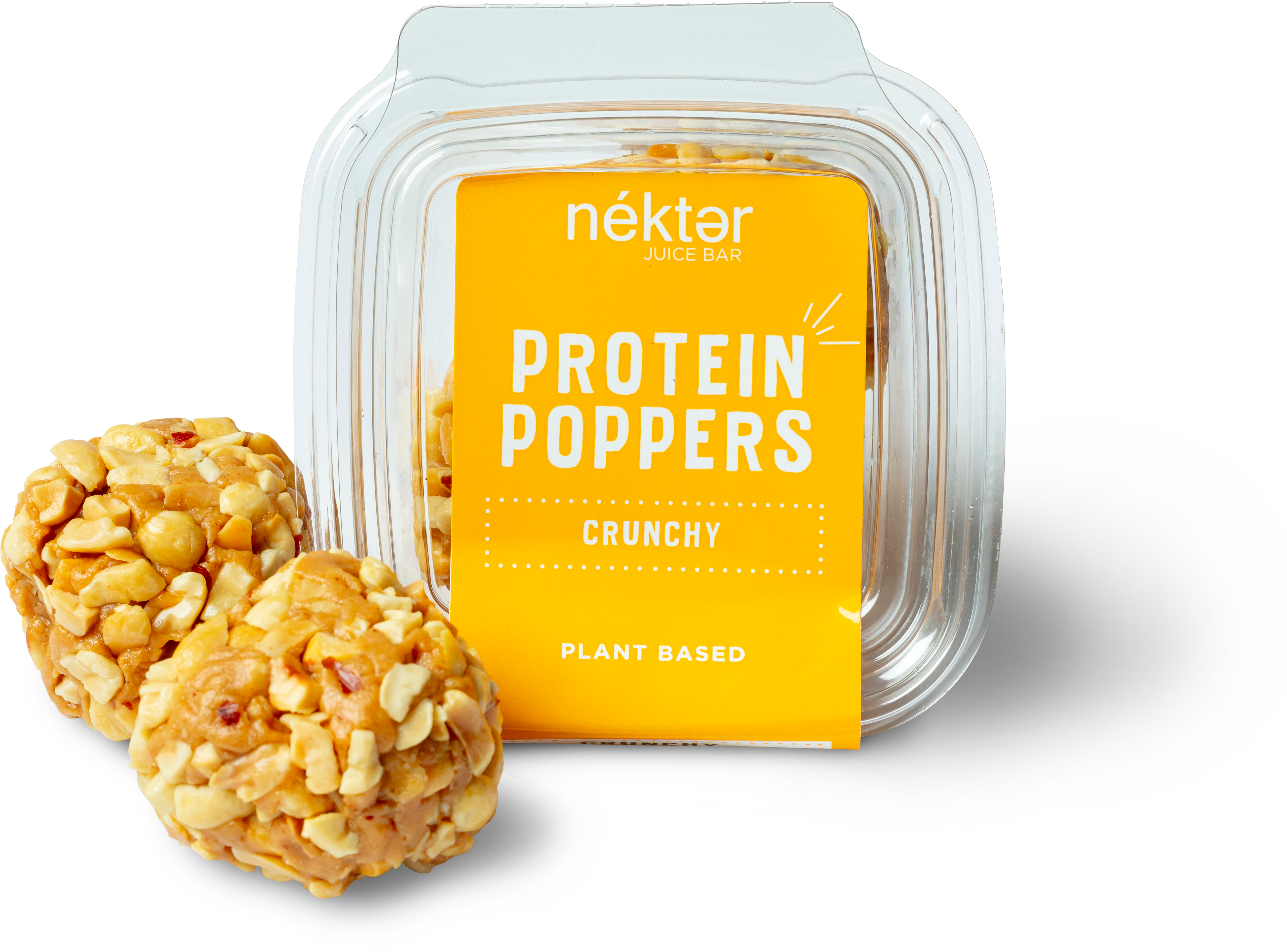 Crushy PB Protein Poppers