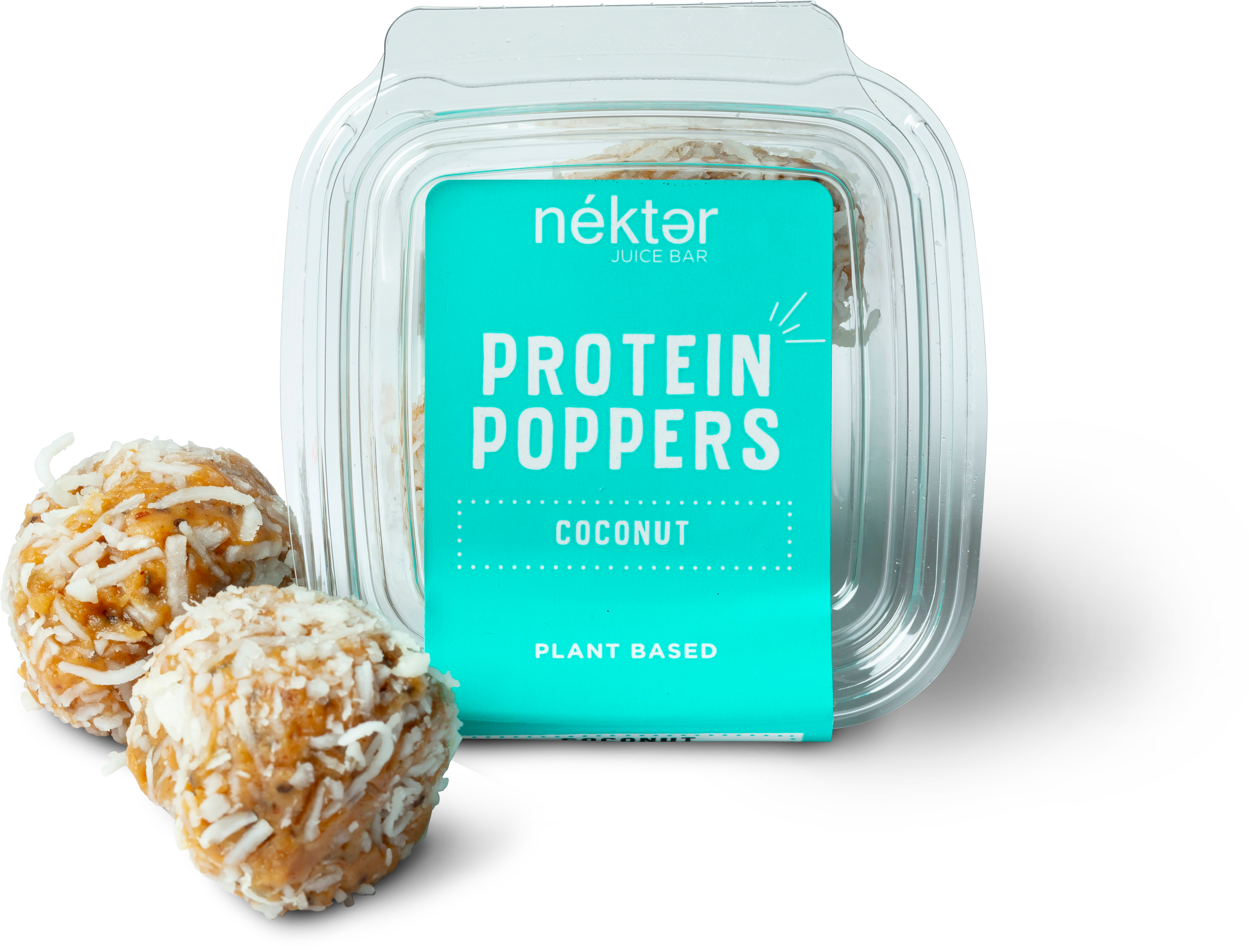Coconut Protein Poppers