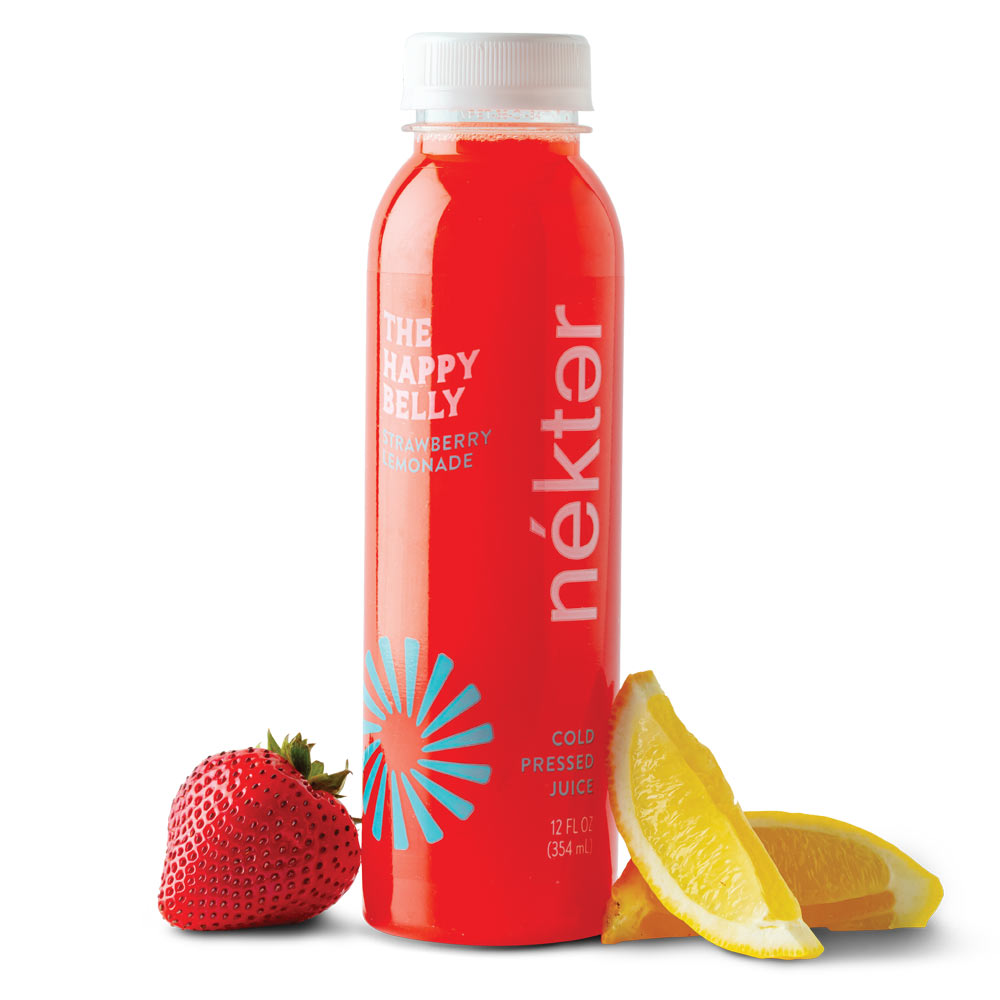 The Happy Belly juice with fruits