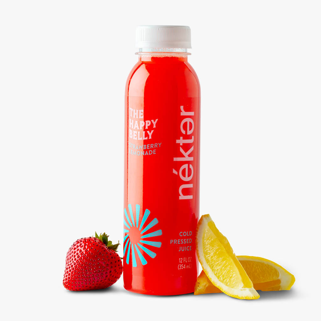 The Happy Belly juice with fruits