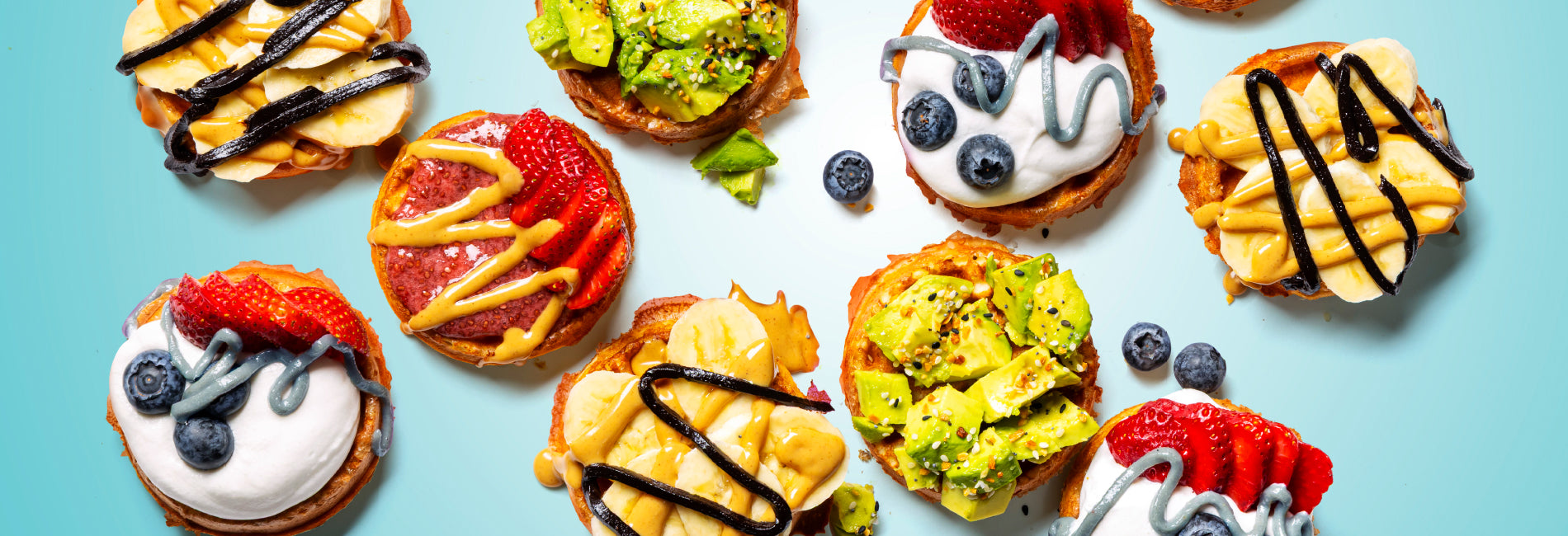 Nekter Waffles in 4 flavors