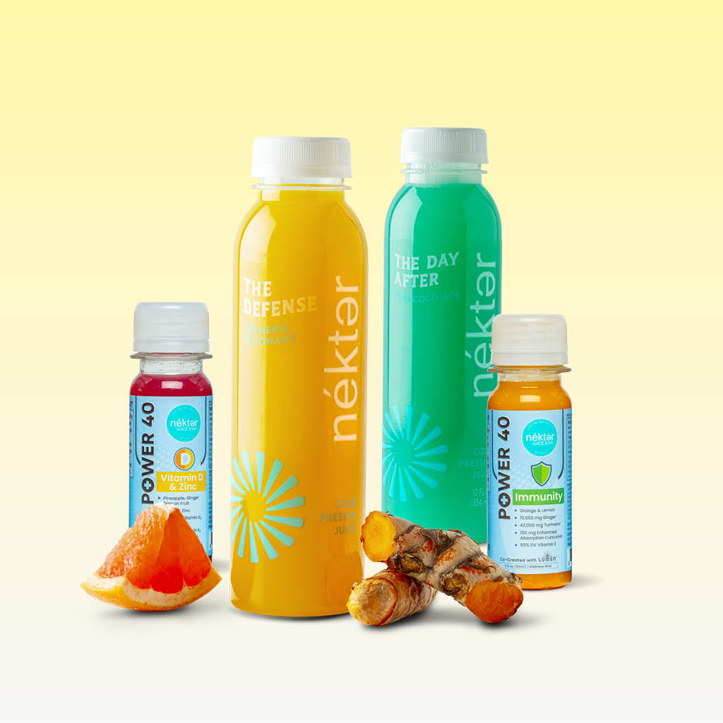 Immunity Bundle with 2 bottles and 2 shots