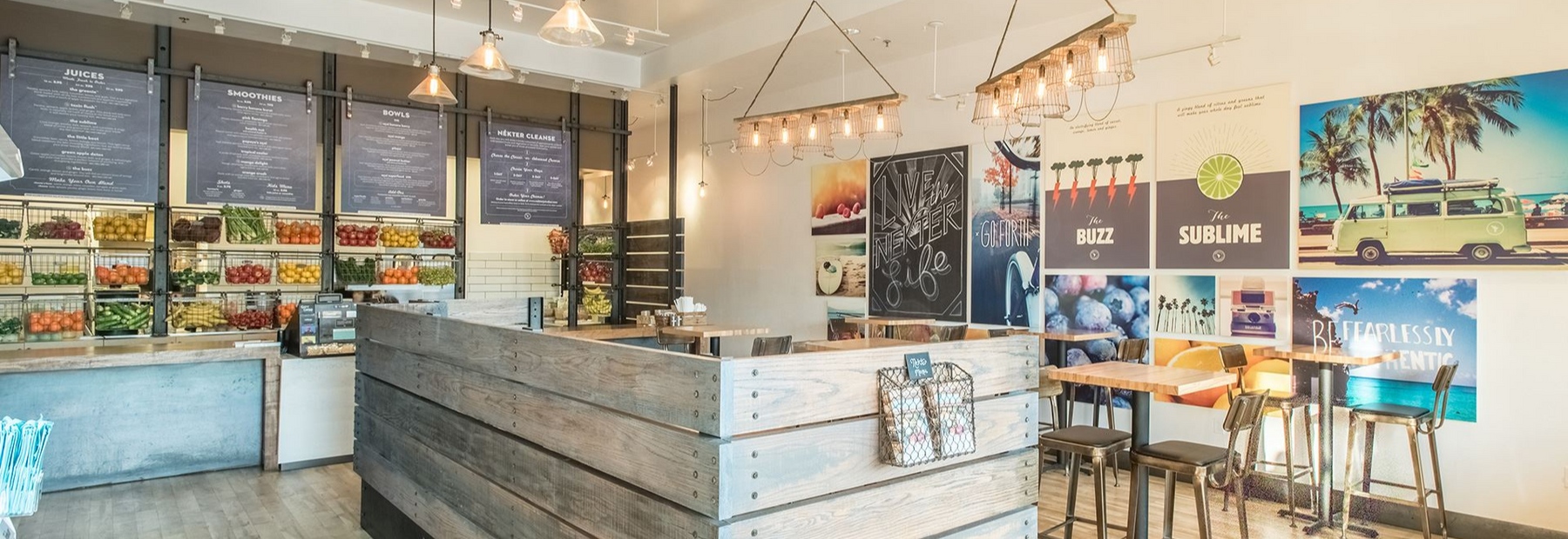 Healthy juice sales bar near me