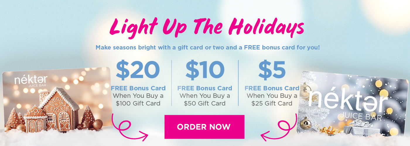 Holiday Bonus Cards